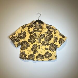 GAP Floral Button Down